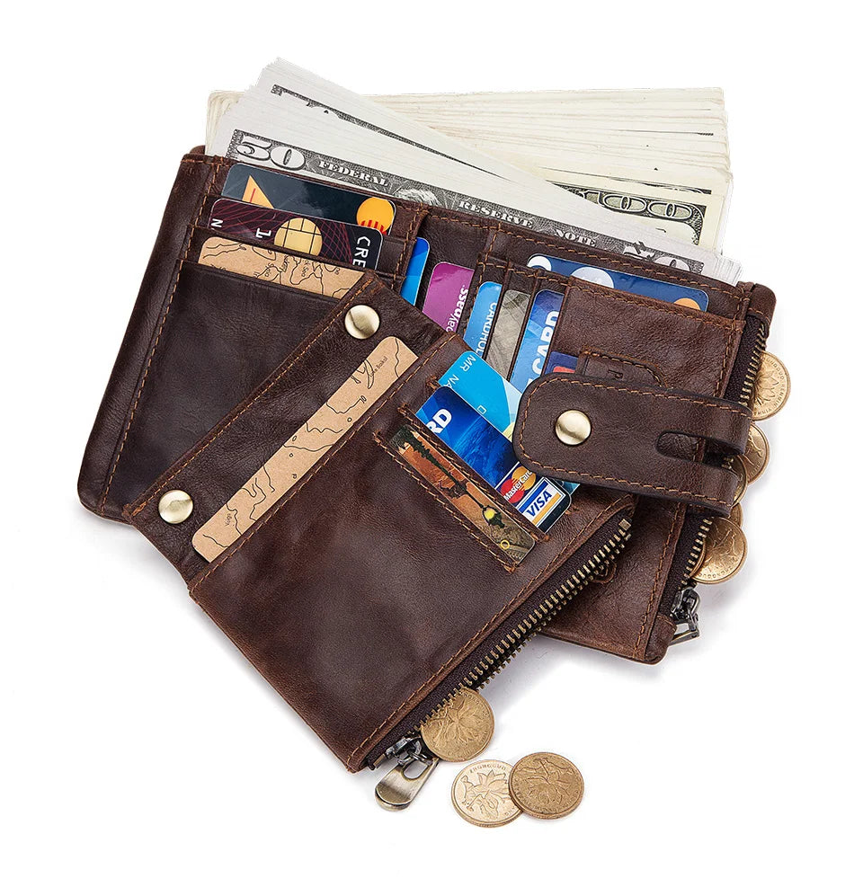 Billetera Hombre Cuero HUMERPAUL con RFID