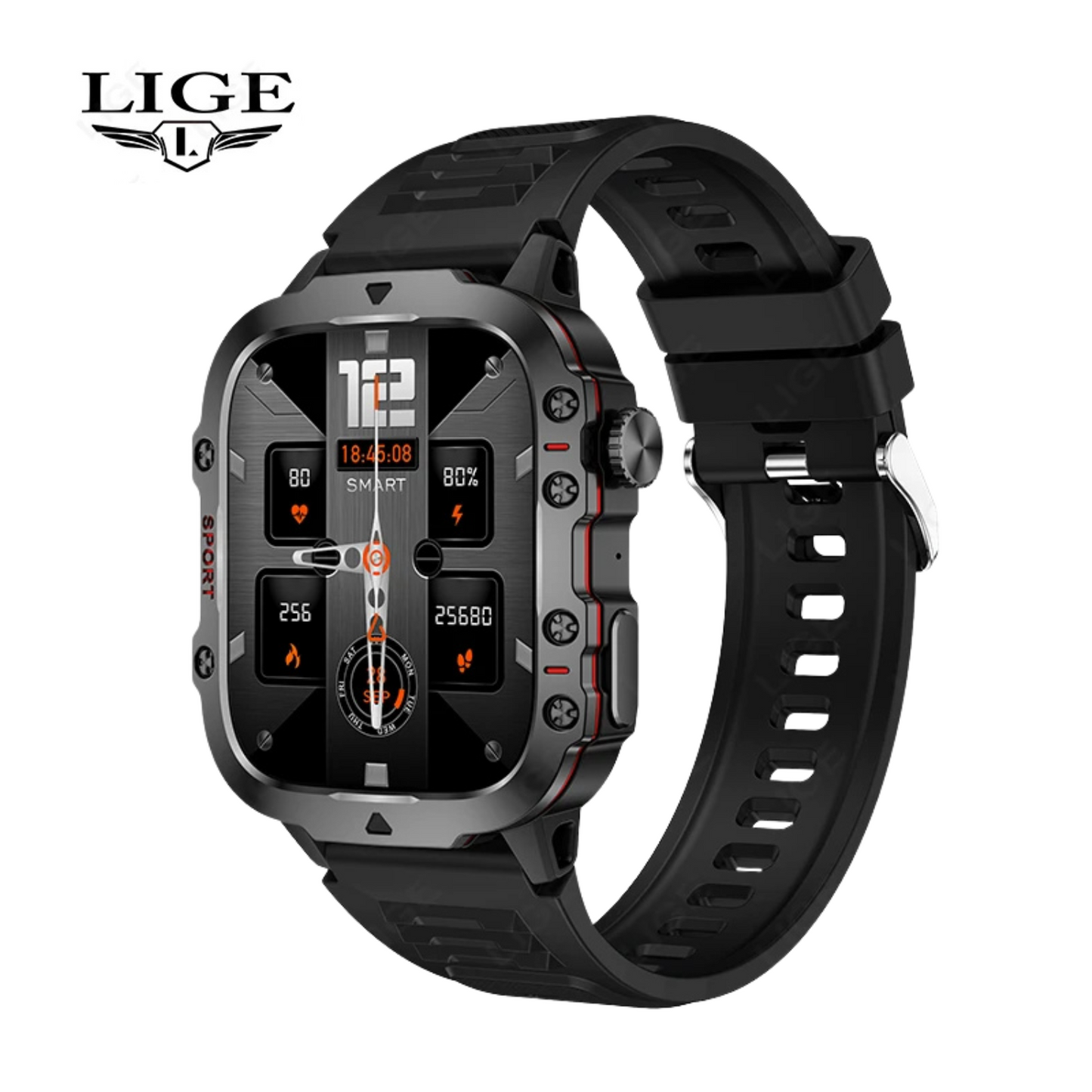 Smartwatch Deportivo Hombre LIGE QX11