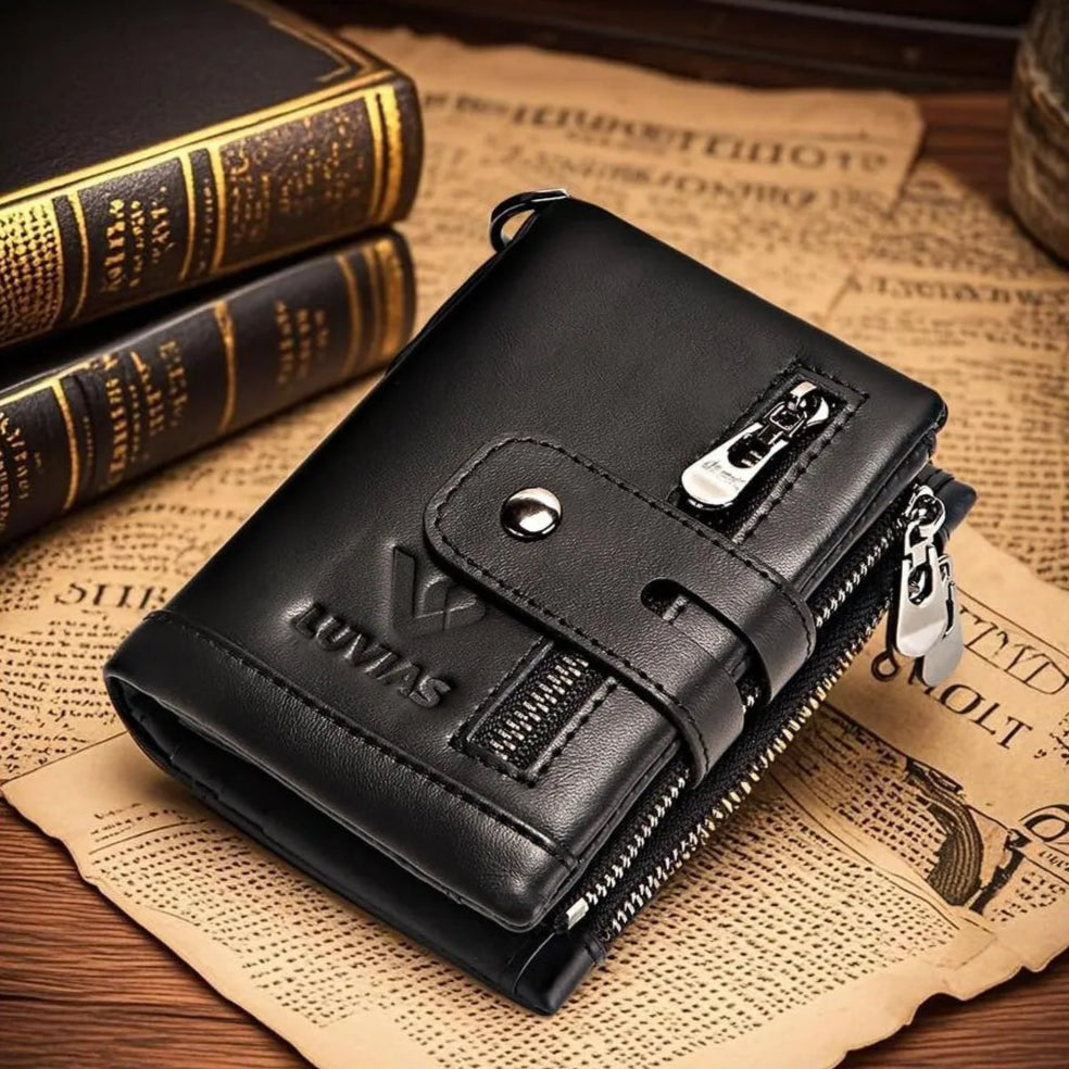 Billetera Hombre Cuero HUMERPAUL con RFID