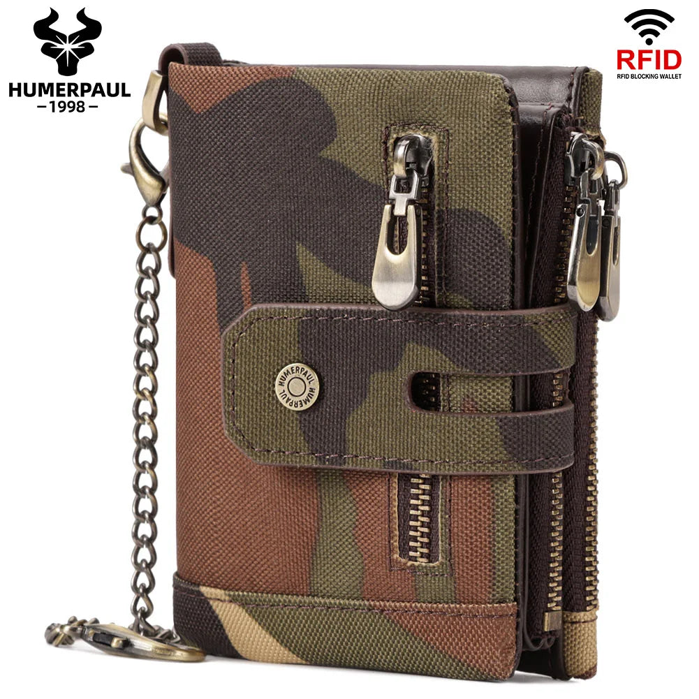 Billetera Hombre Cuero HUMERPAUL con RFID