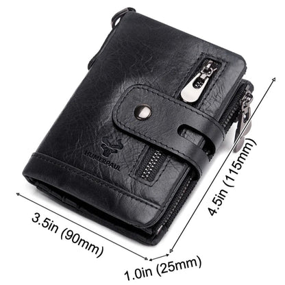 Billetera Hombre Cuero HUMERPAUL con RFID
