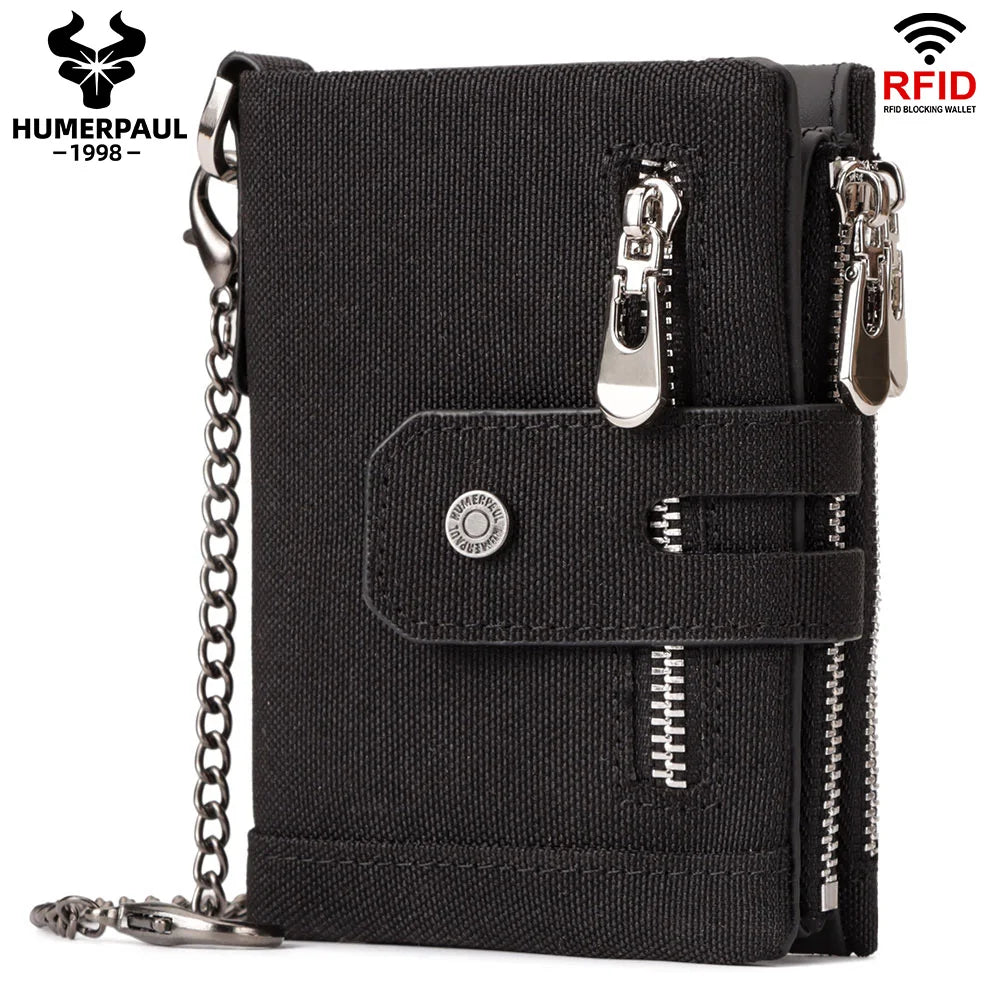 Billetera Hombre Cuero HUMERPAUL con RFID
