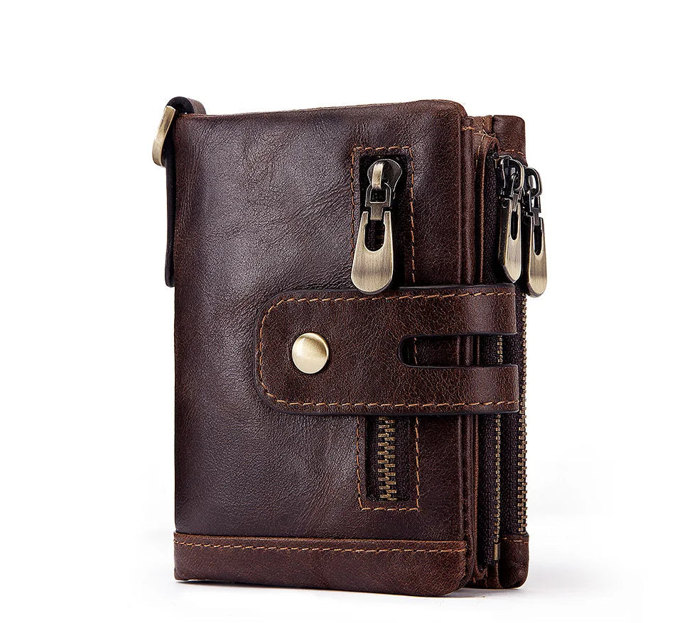 Billetera Hombre Cuero HUMERPAUL con RFID
