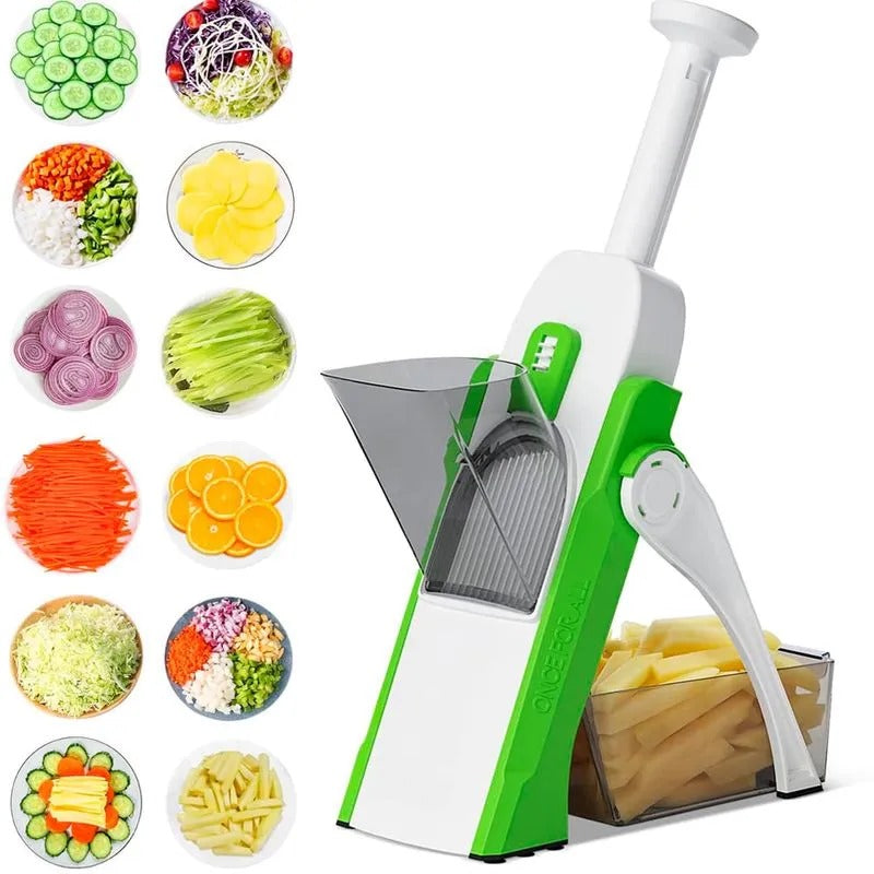 Cortador Rebanador Multifuncional para Verduras y Frutas