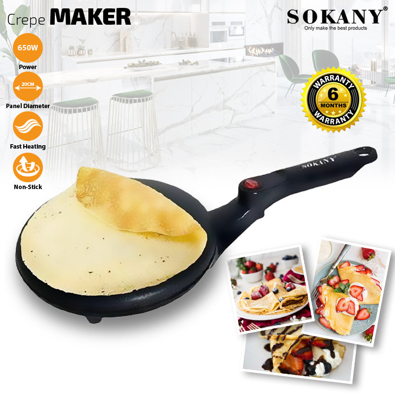 Panquequera Crepe Maker Sokany